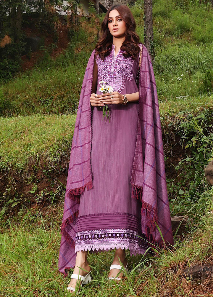 Gul Ahmed Embroidered Cotton Suits Unstitched 3 Piece GA23WC ST 32017 - Winter Collection