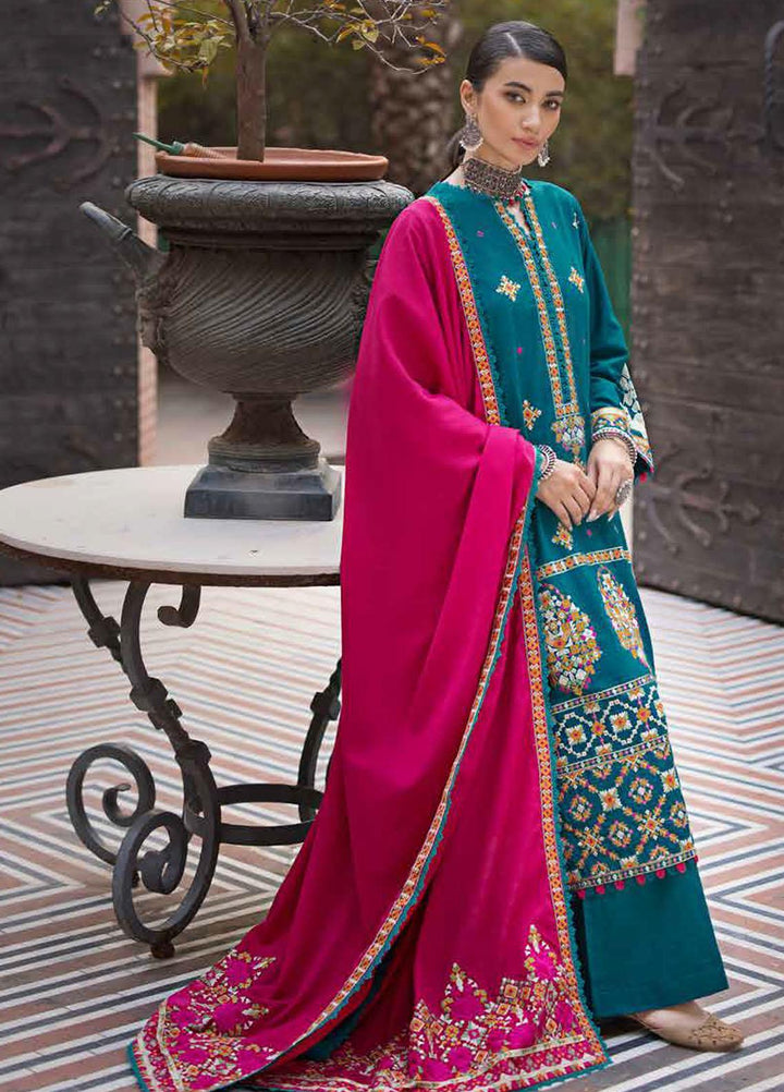 Glamour By Gul Ahmed Fancy Pashmina Suits Unstitched 3 Piece GA23WG AP-32046 - Winter Collection