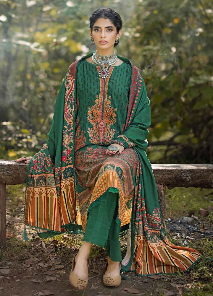 Glamour By Gul Ahmed Fancy Karandi Suits Unstitched 3 Piece GA23WG AY-32010 - Winter Collection