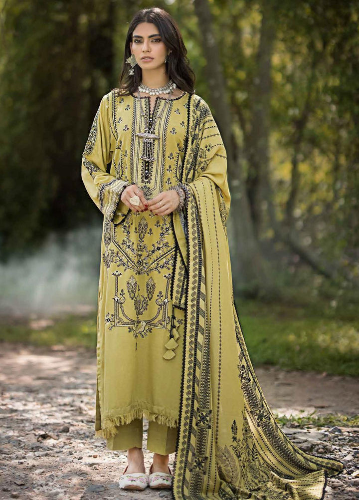 Glamour By Gul Ahmed Fancy Karandi Suits Unstitched 3 Piece GA23WG AY-32012 - Winter Collection