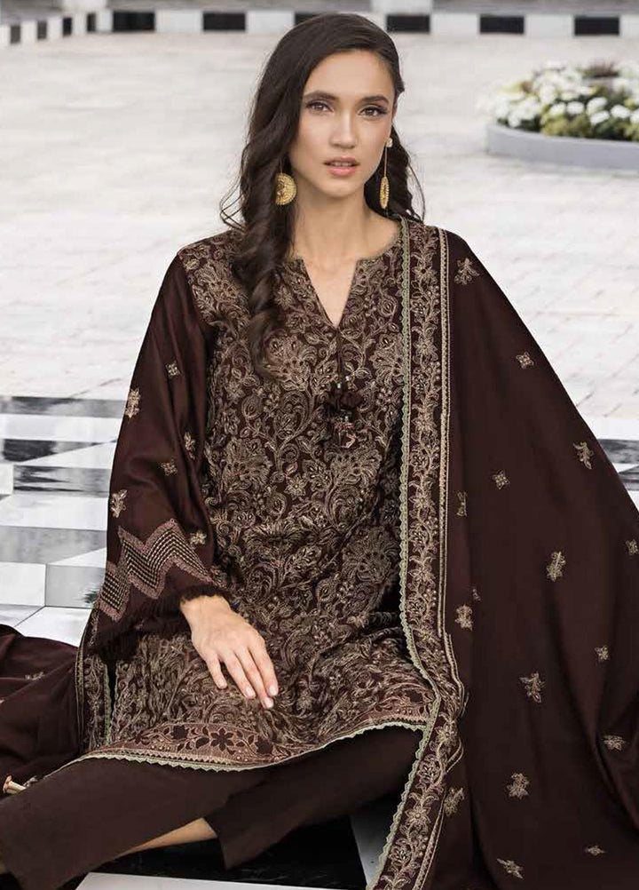 Glamour By Gul Ahmed Fancy Karandi Suits Unstitched 3 Piece GA23WG AY-32022 - Winter Collection