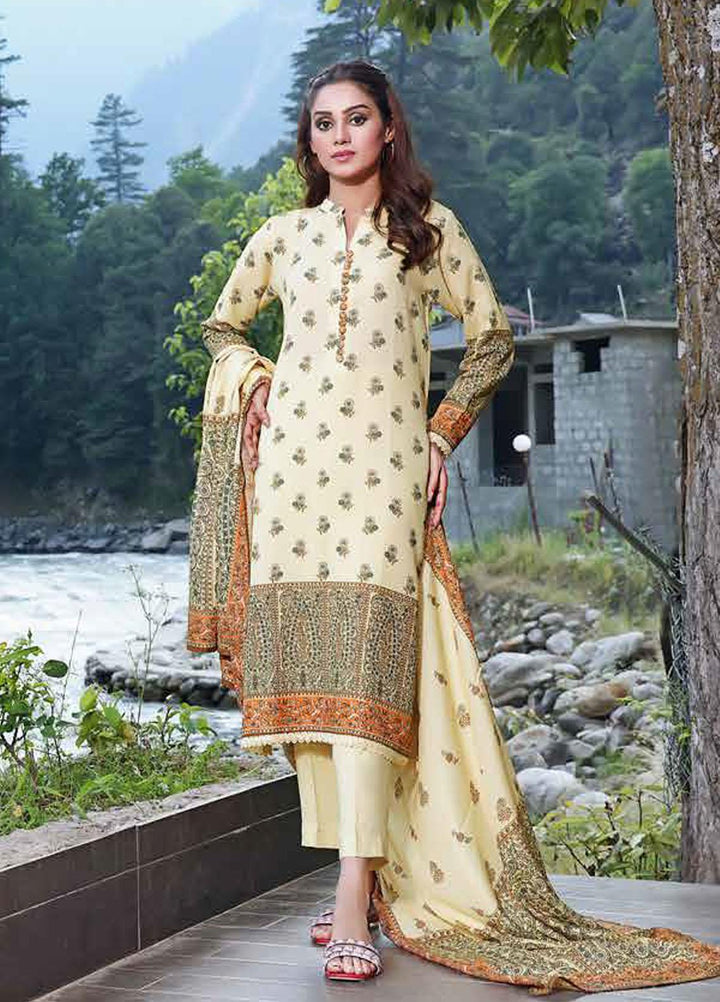 Glamour By Gul Ahmed Printed Karandi Suits Unstitched 3 Piece GA23WG AY-32028 - Winter Collection