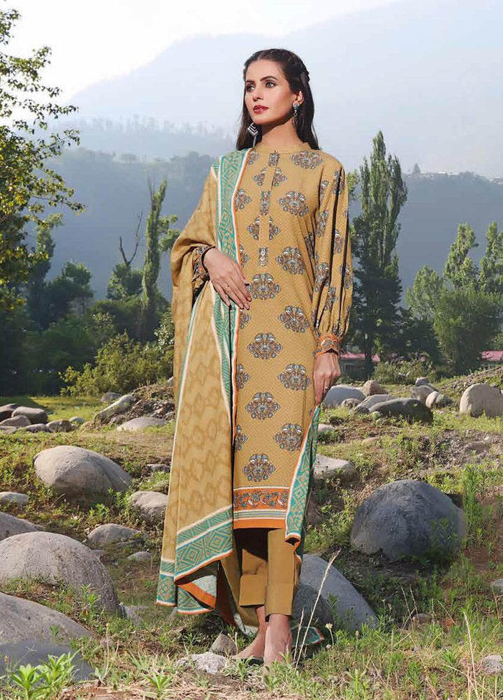 Glamour By Gul Ahmed Printed Karandi Suits Unstitched 3 Piece GA23WG AY-32030 - Winter Collection