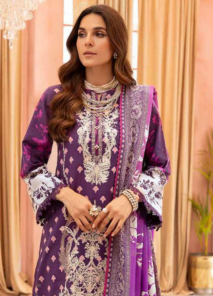 Glamour By Gul Ahmed Embroidered Khaddar Suits Unstitched 3 Piece GA23WG K-32040 - Winter Collection
