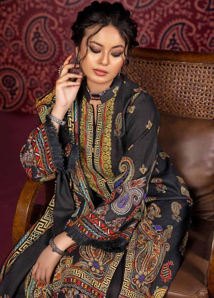 Gul Ahmed Printed Cotton Suits Unstitched 3 Piece GA23WL K-32003 - Winter Collection