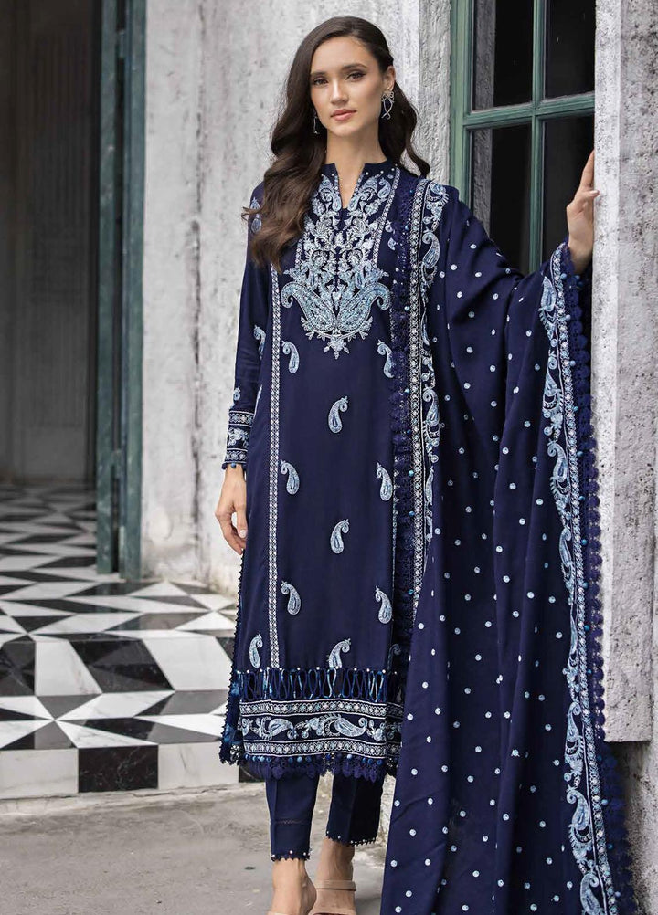 Gul Ahmed Embroidered Pashmina Suits Unstitched 3 Piece GA23WL AP-32003 - Winter Collection