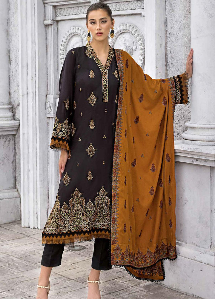 Gul Ahmed Embroidered Pashmina Suits Unstitched 3 Piece GA23WL AP-32047 - Winter Collection