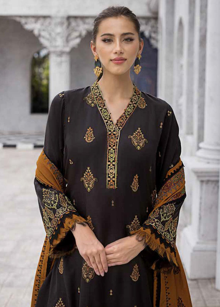 Gul Ahmed Embroidered Pashmina Suits Unstitched 3 Piece GA23WL AP-32047 - Winter Collection