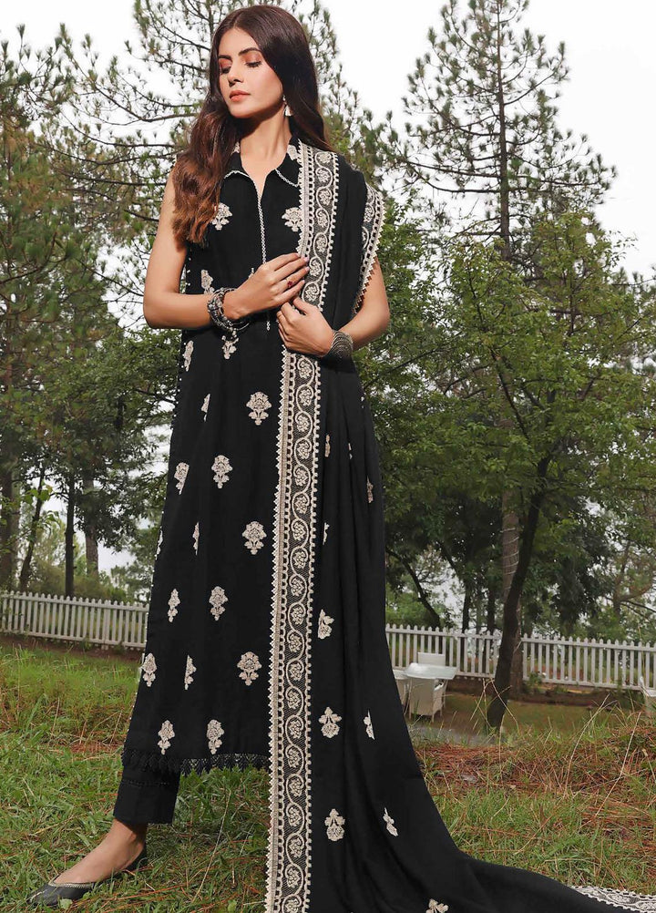 Gul Ahmed Jacquard Velvet Suits Unstitched 3 Piece GA23WL KVJ-32001 - Winter Collection