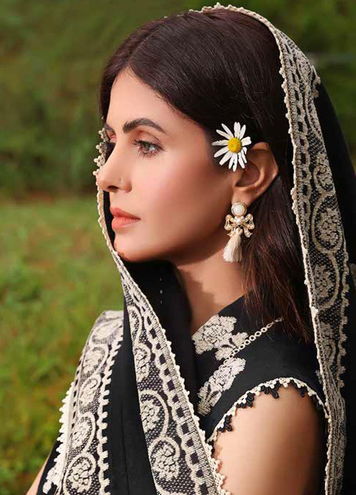 Gul Ahmed Jacquard Velvet Suits Unstitched 3 Piece GA23WL KVJ-32001 - Winter Collection