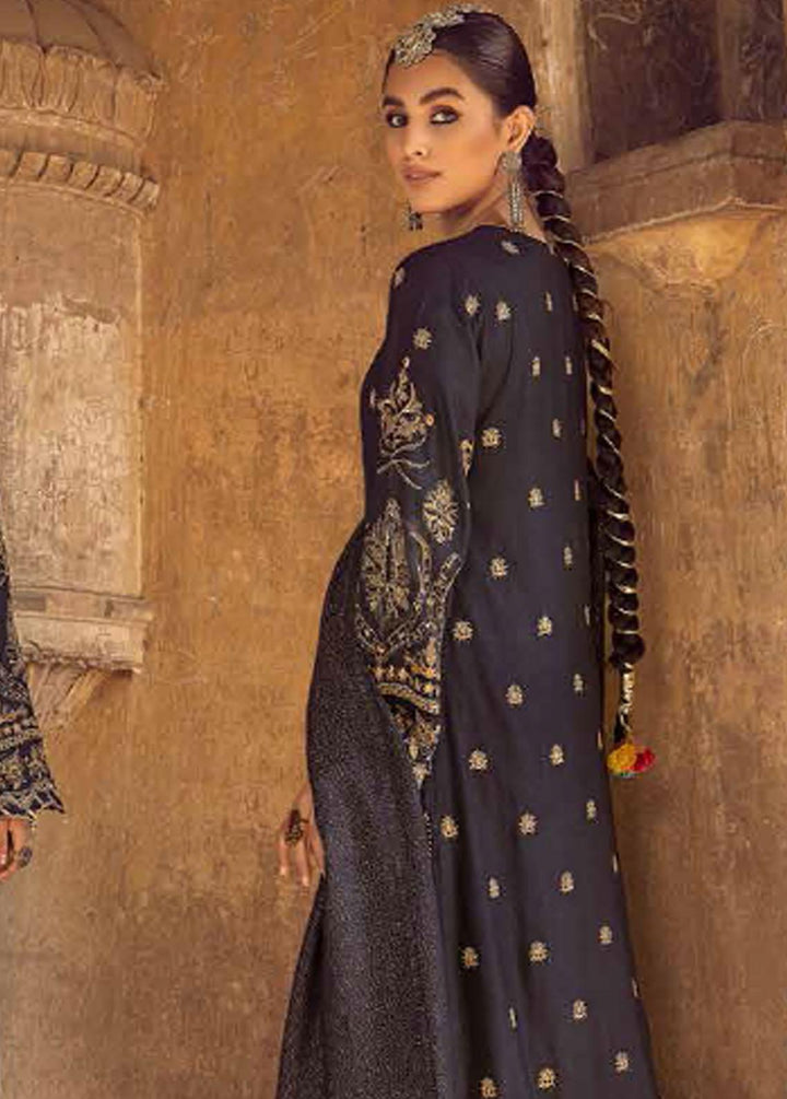 Gul Ahmed Embroidered Linen Suits Unstitched 3 Piece GA22UW AP-22018 - Winter Collection