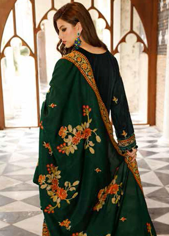 Gul Ahmed Embroidered Velvet Suits Unstitched 3 Piece GA22UW WV-22004 - Winter Collection