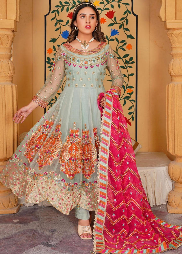 Ayat Pret Formal Organza 3 Piece Suit Mushak