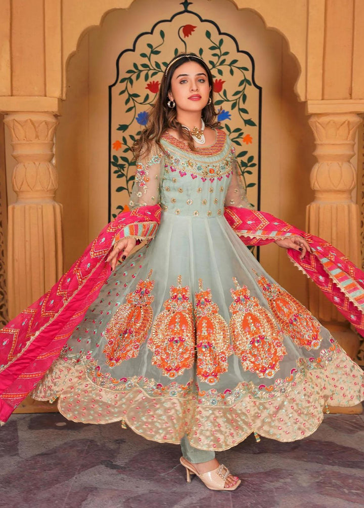 Ayat Pret Formal Organza 3 Piece Suit Mushak