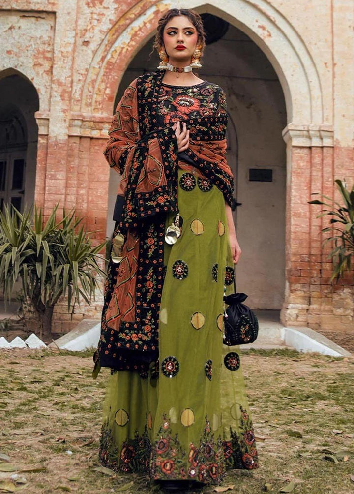 Ayat Pret Formal Net 4 Piece Suit Satrangi