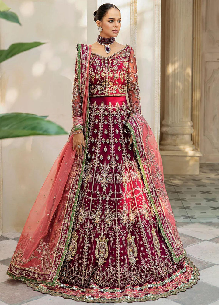 Gulaal Pret Embroidered  3 Piece Suit GL-WS-23V1-36 Ashmiza