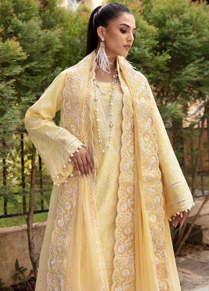 Gulaal Embroidered Lawn Suits Unstitched 3 Piece GL24LL D-01 Valeria - Summer Collection