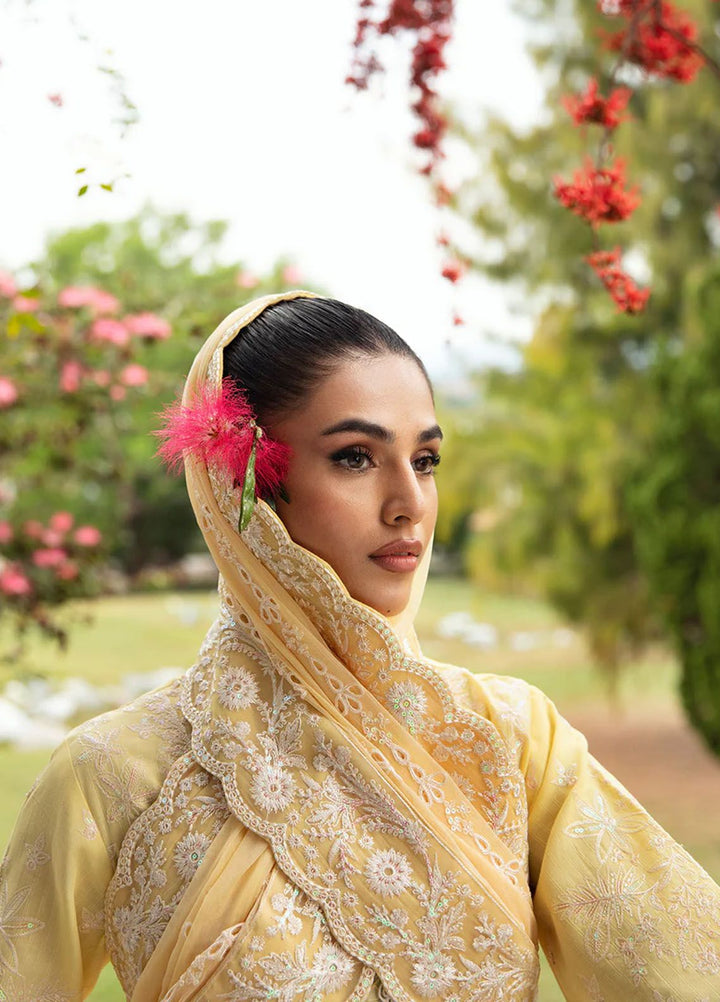 Gulaal Embroidered Lawn Suits Unstitched 3 Piece GL24LL D-01 Valeria - Summer Collection
