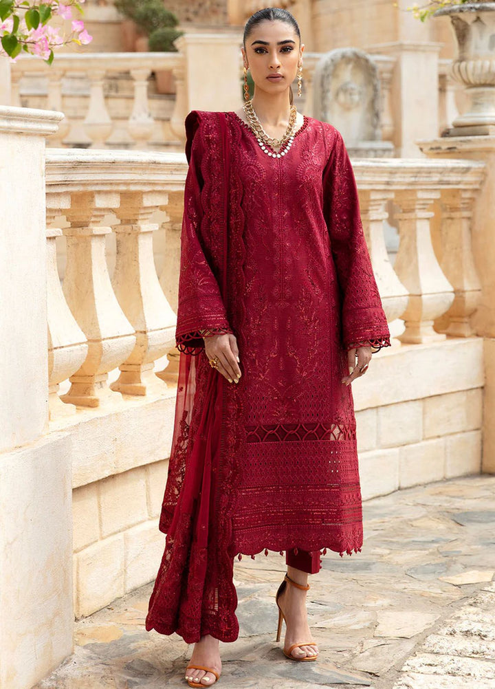 Gulaal Embroidered Lawn Suits Unstitched 3 Piece GL24LL D-07 Amelie - Summer Collection