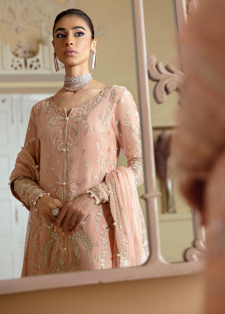 Gulaal Embroidered Chiffon Suits Unstitched 4 Piece GL23ELC GL-EC-23V1-03 ROSALIE - Luxury Collection