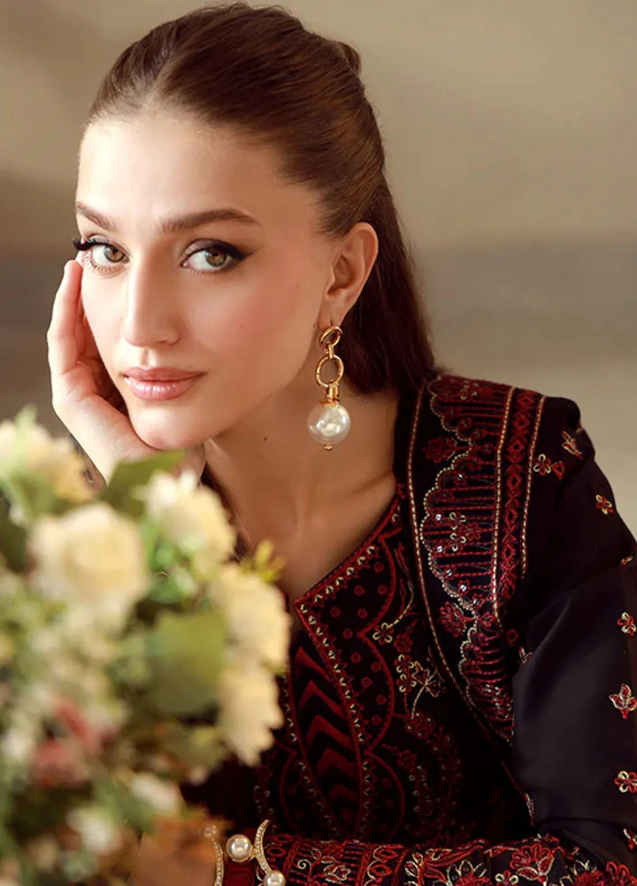 Gulaal Festive Pret Embroidered Lawn 3 Piece Suit Faina