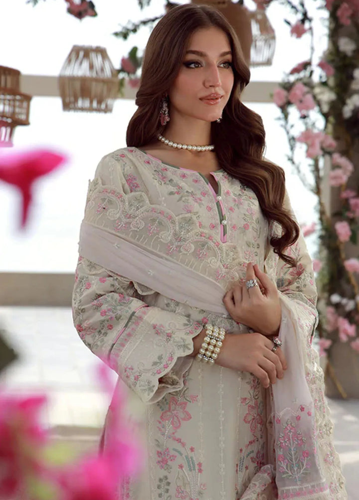 Gulaal Festive Pret Embroidered Lawn 3 Piece Suit Kaia