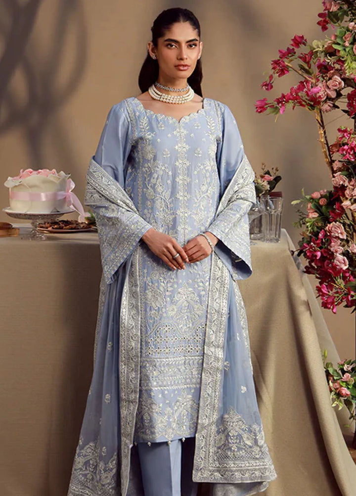 Gulaal Festive Pret Embroidered Lawn 3 Piece Suit Nehal