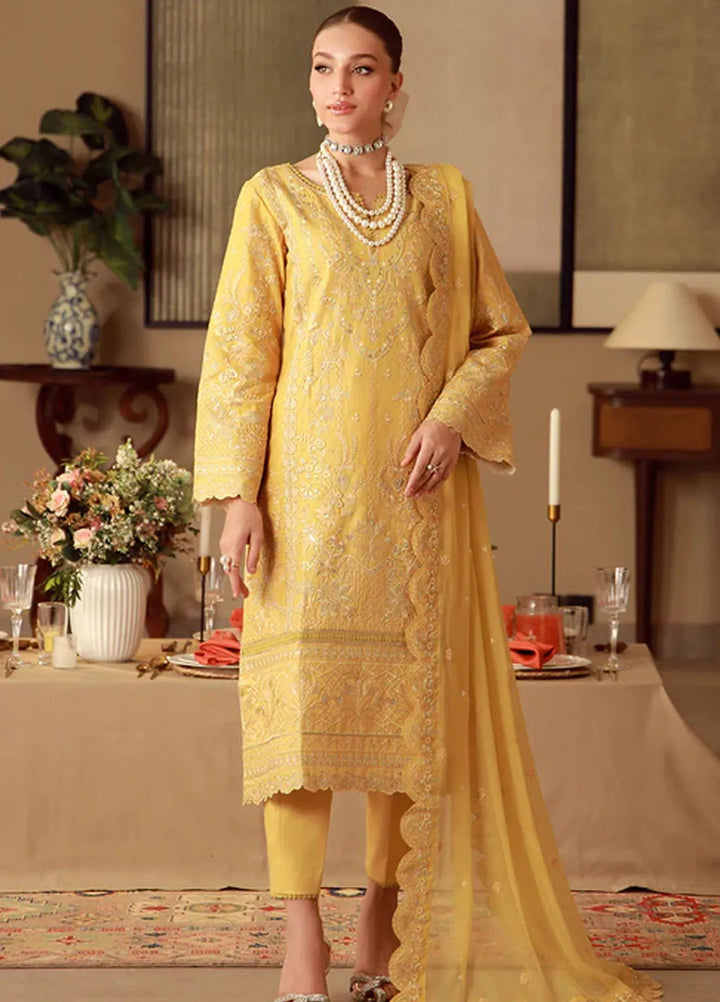 Gulaal Festive Pret Embroidered Lawn 3 Piece Suit Ura