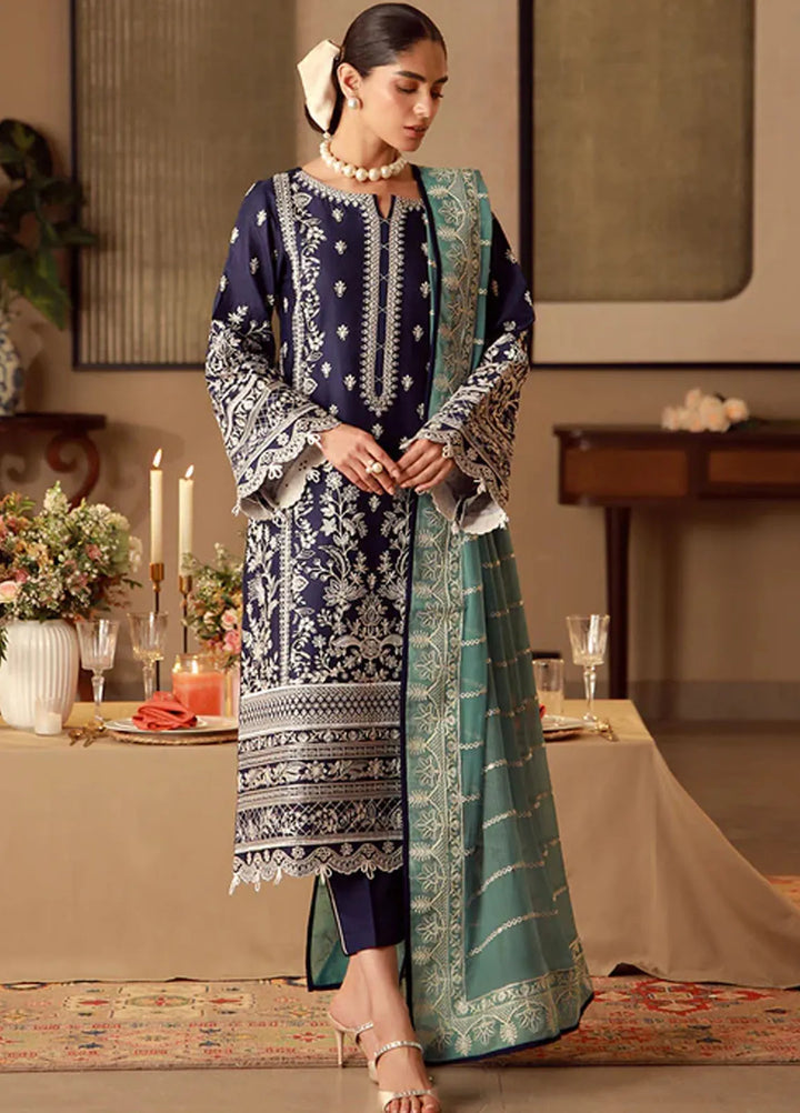 Gulaal Festive Pret Embroidered Lawn 3 Piece Suit Ziya