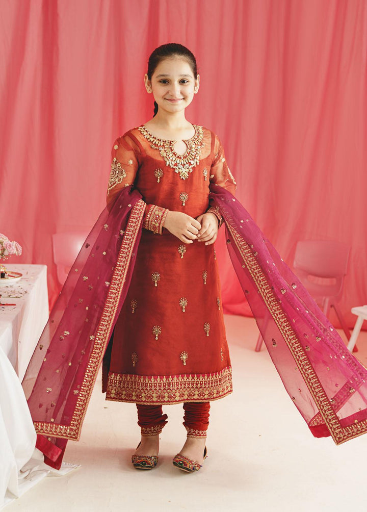 Gulaal Pret Embroidered Organza 3 Piece Suit GL-KW-23-08