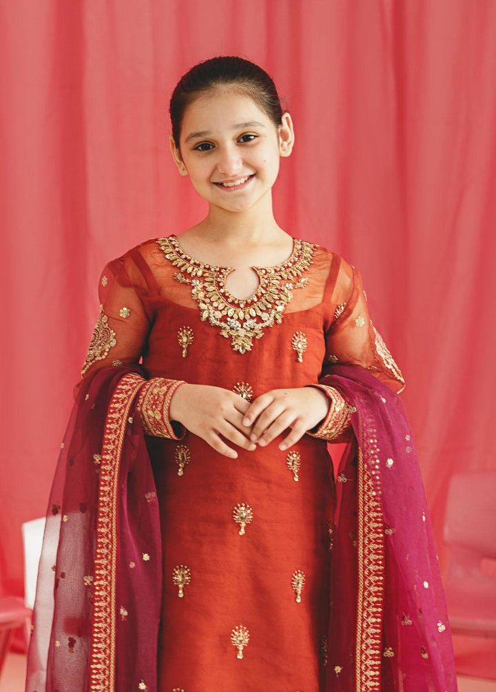 Gulaal Pret Embroidered Organza 3 Piece Suit GL-KW-23-08