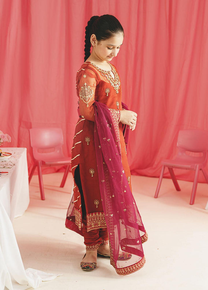 Gulaal Pret Embroidered Organza 3 Piece Suit GL-KW-23-08