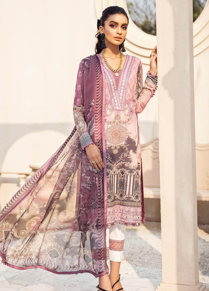 Gulaal Embroidered Lawn Suits Unstitched 3 Piece GL21L GL-03 Shehrbano - Summer Collection