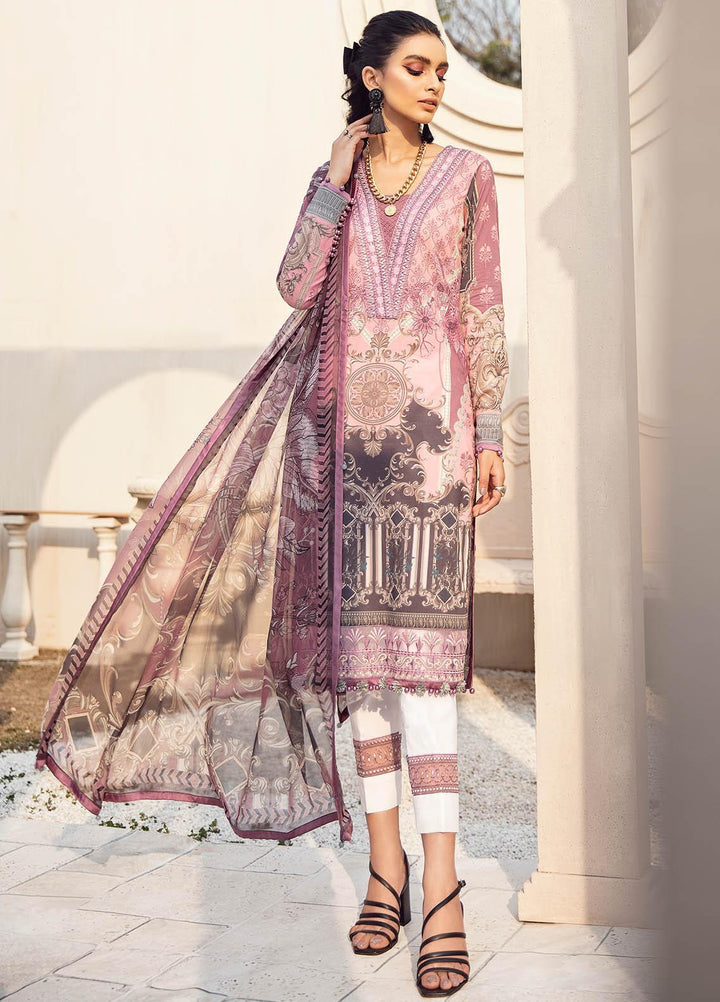 Gulaal Embroidered Lawn Suits Unstitched 3 Piece GL21L GL-03 Shehrbano - Summer Collection