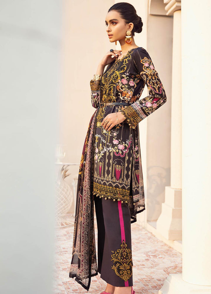 Gulaal Embroidered Lawn Suits Unstitched 3 Piece GL21L GL-04 Ishtar - Summer Collection