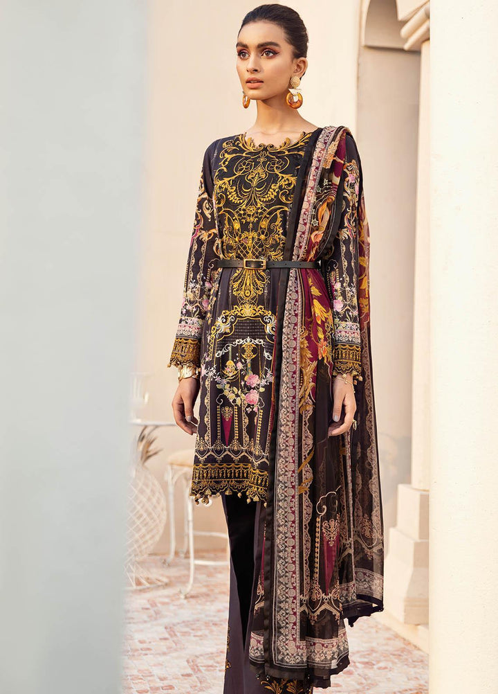Gulaal Embroidered Lawn Suits Unstitched 3 Piece GL21L GL-04 Ishtar - Summer Collection