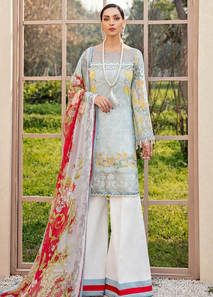 Gulaal Embroidered Lawn Suits Unstitched 3 Piece GL21L GL-05 Sehar - Summer Collection