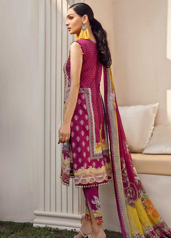 Gulaal Embroidered Lawn Suits Unstitched 3 Piece GL21L GL-09 Naurang - Summer Collection