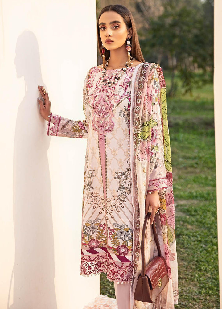 Gulaal Embroidered Lawn Suits Unstitched 3 Piece GL21L GL-10 Azaleah - Summer Collection
