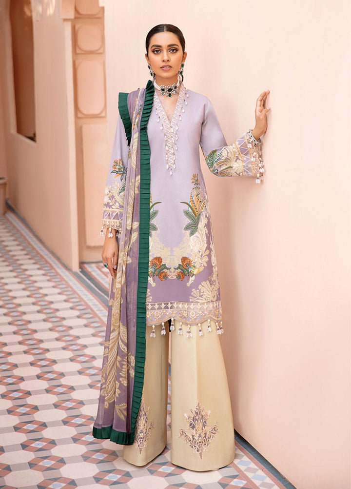 Gulaal Embroidered Lawn Suits Unstitched 3 Piece GL21-L2 06 Sanag - Summer Collection