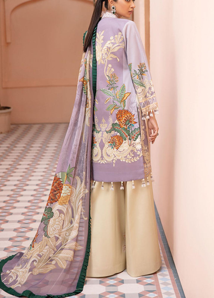 Gulaal Embroidered Lawn Suits Unstitched 3 Piece GL21-L2 06 Sanag - Summer Collection