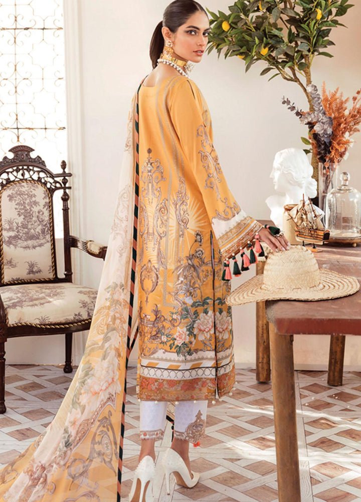 Gulaal Embroidered Lawn Suits Unstitched 3 Piece GL22L-1 IDALIA (10) - Summer Collection