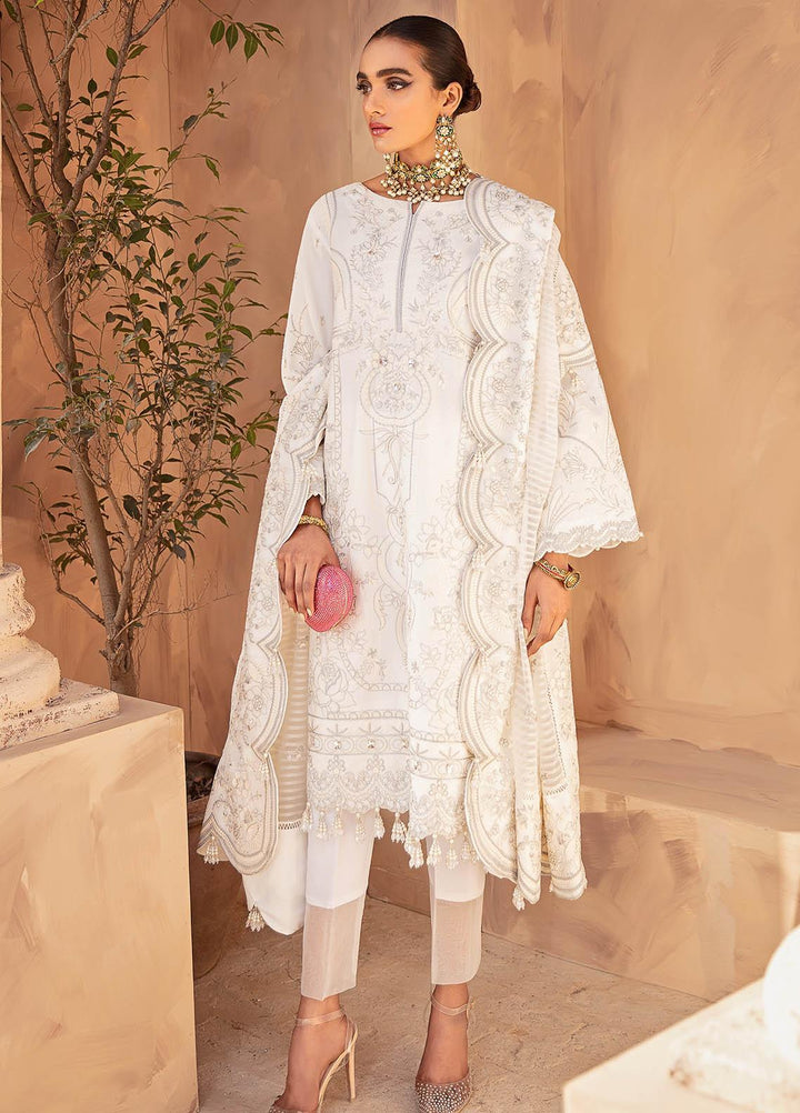 Gulaal Embroidered Lawn Suits Unstitched 3 Piece GL21LL 03 Mehek - Luxury Collection