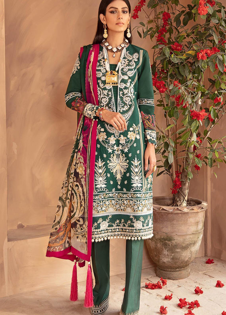 Gulaal Embroidered Lawn Suits Unstitched 3 Piece GL21LL 04 Wafa - Luxury Collection