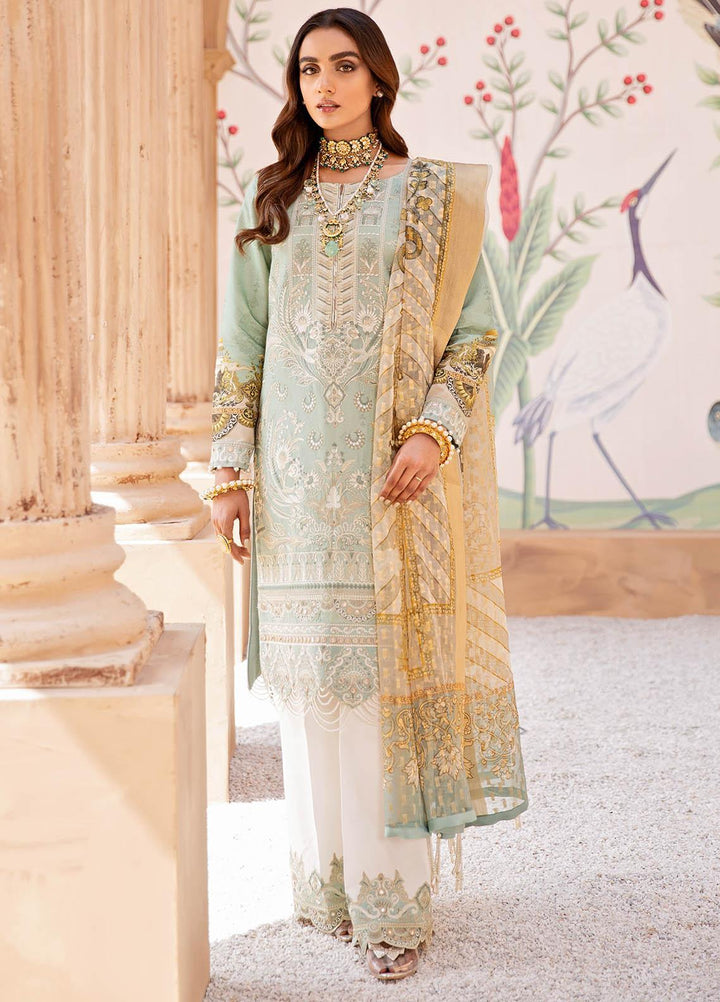 Gulaal Embroidered Lawn Suits Unstitched 3 Piece GL21LL 05 Afsana - Luxury Collection