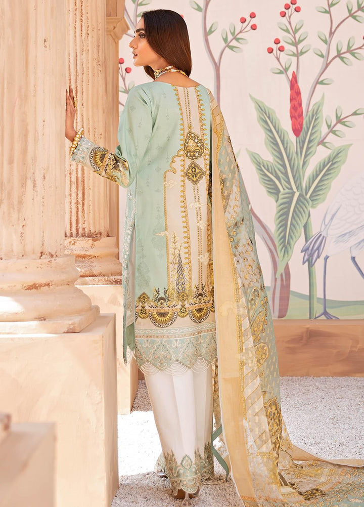 Gulaal Embroidered Lawn Suits Unstitched 3 Piece GL21LL 05 Afsana - Luxury Collection