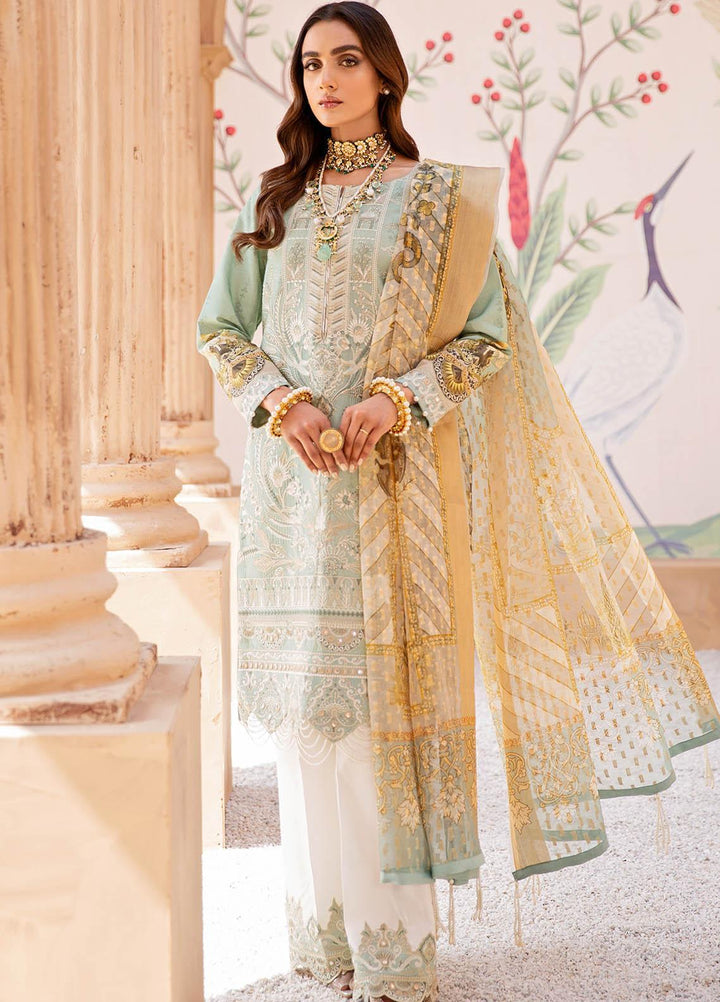 Gulaal Embroidered Lawn Suits Unstitched 3 Piece GL21LL 05 Afsana - Luxury Collection