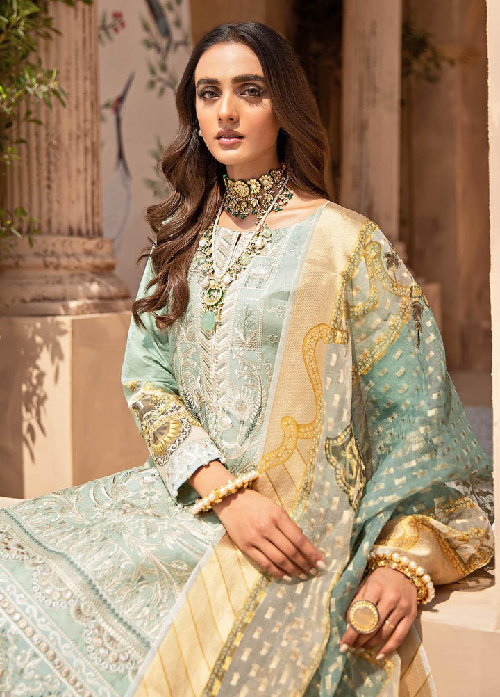 Gulaal Embroidered Lawn Suits Unstitched 3 Piece GL21LL 05 Afsana - Luxury Collection