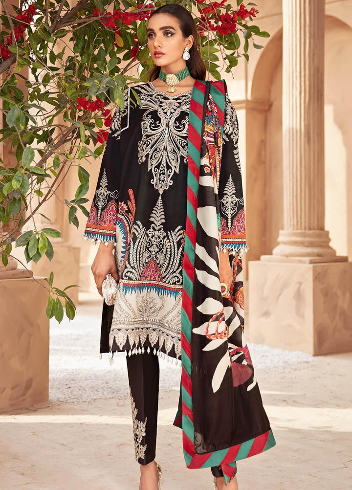 Gulaal Embroidered Lawn Suits Unstitched 3 Piece GL21LL 07 Mehroze - Luxury Collection