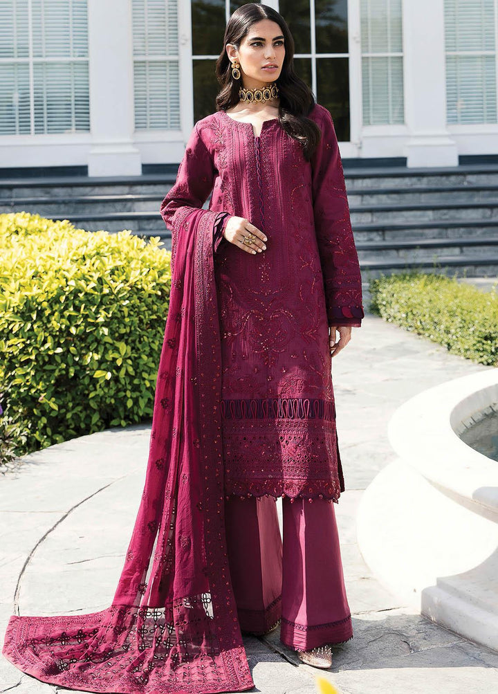 Gulaal Embroidered Lawn Suits Unstitched 3 Piece GL23LL 05 Ghazal - Luxury Collection